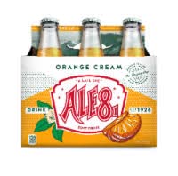 8 12 Pack 6, 100% Ale One Orange Cream, Glass Bottles, Ounces, of Kentucky Soft Drink