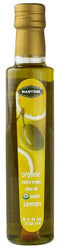 Mantova Lemon Organic Flavored Extra Virgin Olive Oil (Pack of 2)