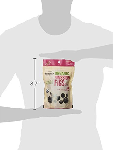 Woodstock Farms Black Mission Dried Figs, 10 Ounce