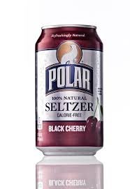 Polar - USA Polar Black Cherry Seltzer Water 12oz Cans 2/12 Packs