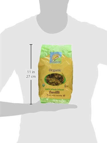 05608-3pack 1 (Pack 3) Bionaturae Bionaturae Fusilli Whole Wheat Pasta - Pound