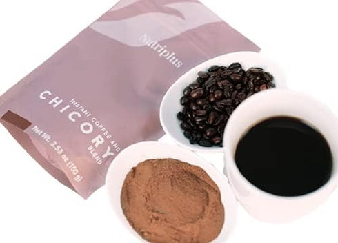 Nutriplus Chicory Instant Coffee & Chicory Blend, 100g