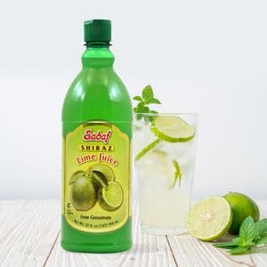 32 Oz Sadaf Lime Juice Concentrate - Shiraz - Lime Juice for Cooking and Food Flavoring - Kosher - Bottle
