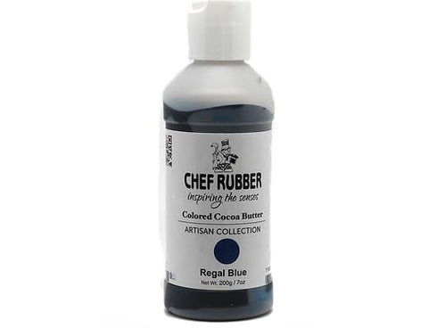 Generic Chef Rubber Cocoa Butter, Artisan Collection - Regal Blue, 7 Ounce