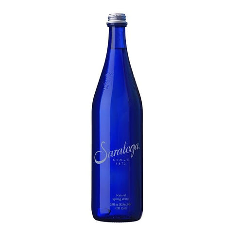 Generic 28 oz (Pack 12) Saratoga| Spring Water, Still (Non-Sparkling), fl Glass Bottles