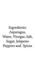 16oz. (3 Pack) 30 Foster's Pickled Asparagus Jalapeno, - Pickled Asparagus Spicy - Traditional Pickled Vegetables