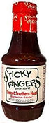 Sticky Fingers Sweet Southern Heat Barbecue Sauce - Pack of 6