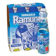 Ramune Original Flavor Japanese Soda 6.76-oz bottles 6-pack Japanese Import Ramune Original Flavor Japanese Soda 6.76oz bottles 6pack Japanese Import, 6.76ounce