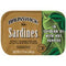 Brunswick Sardines in Soybean Oil with Hot Peppers 3.75 Oz (Pack of 6)