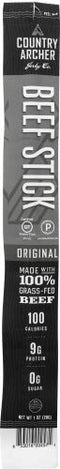 Country Archer Beef Stick Original 1 OZ (Pack of 1)