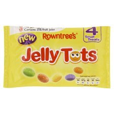 Rowntree's Rowntrees Jelly Tots 112G 4 Pack x 4
