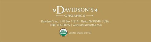 100-count Davidson's Organics, English Breakfast, Individually Wrapped Tea Bags