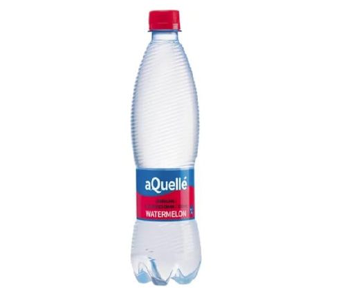 WELKOM USA Aquelle Flavored Sparkling Water, Watermelon, 16.9 fl oz (500ml)