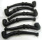 Wockenfuss Candies Black Licorice Pipes, 1 Dozen