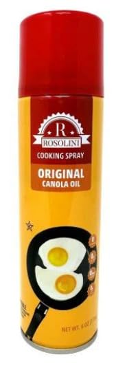 Generic Pack, 6 oz, 5 Count Rosolini Cooking Spray Variety Avocado Oil, Coconut Oil, Butter Flavor, Olive Oil, Canola