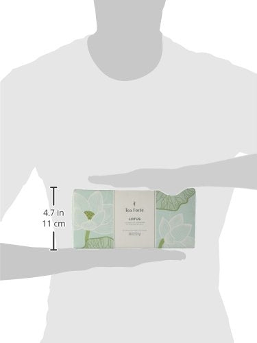 Set 20 Count, Tea Forte Premium Presentation Box Gift Sampler, Assorted Blends Individually Wrapped Handcrafted Pyramid