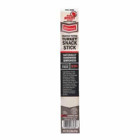 Klements Cracked Pepper Turkey Snack Sticks (.8oz)