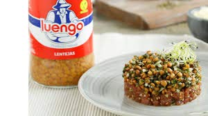 Luengo 570g Spanish Cooked Lentils Lentejas NET WT