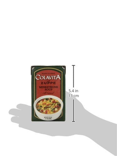 17.6-Ounce (Pack 6) Colavita Minestrone Soup, Boxes