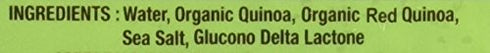 MINSLEY 4.2 oz. (Pack 12) Cooked Organic Quinoa