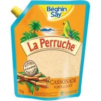 Beghin Say Doypack 750g La Perruche Cassonade Forte en Gout Pure Canne