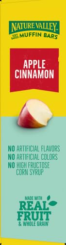 5 6.2 OZ Nature Valley Soft-Baked Muffin Bars, Apple Cinnamon, Snack Bars, Bars