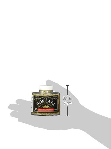 4 oz, Pack 1) Borsari Original Seasoning Salt - Seasoned Salt Blend - Gourmet Seasonings With Herbs and Spices - All
