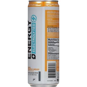 12 Oz, 1 count (Packaging (Pack 2) Optimum Nutrition Amino Energy Sparkling Hydration Drink, Electrolytes, Caffeine