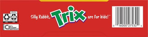 10.7 oz Trix, Cereal, Fruit Flavored Corn Puffs