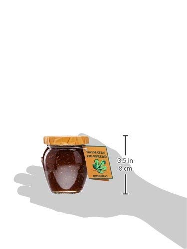 8.5 oz Dalmatia Fig Spread, | All-Natural, Non-GMO, Award-Winning Mediterranean Spread | Perfect for Cheese Boards