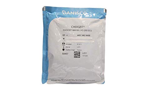 Danisco MM 100 or (rotation culture) MM 101, 250 DCU (For Making Brie,