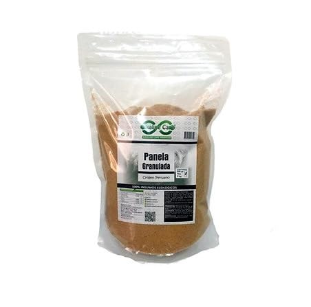 Alkaline Care Shop 35.3oz (1Kg) ALKALINE CARE | Organic Unrefined Cane Sugar - Peruvian Panela, Raw Sugar, Gluten Free