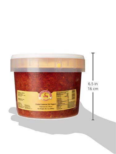 2.8 (98.7 oz) TUTTOCALABRIA Bulk Tutto Calabria Crushed Calabrian Chili Peppers kg