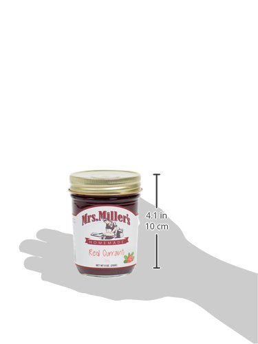 Mrs. Miller's 9 (Pack 2) Mrs. Millers Amish Made Red Currant Jelly Ounce