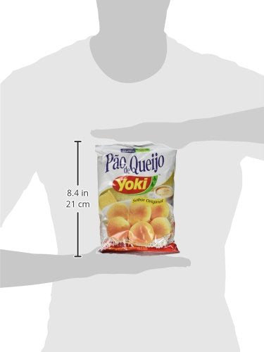 (250g) 8.8 (Pack 3) Cheese Bread Mix - Mistura para Po de Queijo - Yoki - - GLUTEN-FREE, Ounce