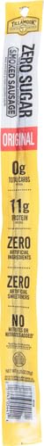 1.25 Oz Tillamook Zero Sugar Original Keto Friendly Smoked Sausage