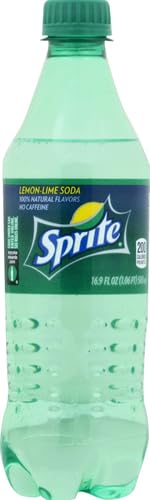 16.9 oz, 6 Pack Sprite Lemon-Lime Caffeine Free Soda Soft Drink Bottles, fl