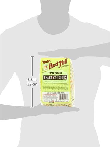 16 (Pack 4) Bob's Red Mill Tri Color Pearl Couscous, Ounce