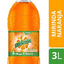 MIRINDA (4 Pack) Orange Fruit Flavored Soda Bubbly and Sweet Soft Drink | Naranja Refresco con Sabor a Frutas