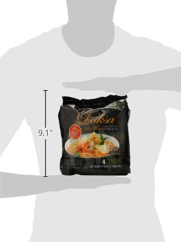 Prima Taste 4 Packets 6.2 Singapore Curry Lamian Noodles, of Ounce