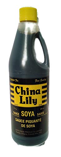 Sattie China Lily Soya Sauce, 483 ml/16.3 fl oz., {Imported from Canada}