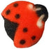 Lucks Ladybug Sugar Decorations for Cupcakes and Cakes, 24 Pk
