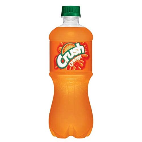 B4Y Crush Orange 20 oz Soda Bottles (Pack of 16)