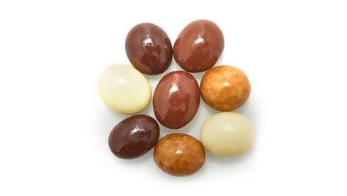 2.2 lb (35.2 oz), Yupik Triple Chocolate Espresso Coffee Beans, Coffee Beans Covered in Milk Chocolate, White Chocolate