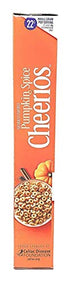 PST 10.8 oz 2 Pack Pumpkin Spice Cheerios Limited Edition - Per Box - Whole grain and Gluten Free