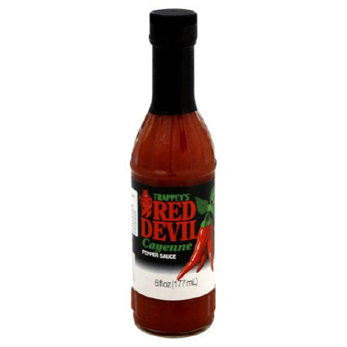 Trappey's Trappeys, Sauce Hot Red Devil, 6 OZ (Pack of 6)