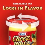 Kraft Cheese 15 oz Kraft Cheez Whiz Original Cheese Dip, Jar