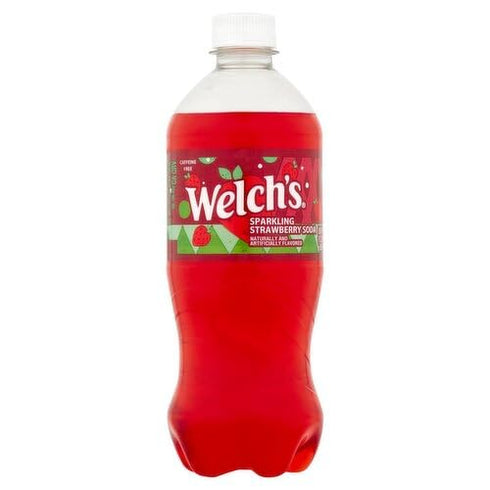 Welch's 20 fl. oz. Sparkling Soda Bottle (12, Strawberry)