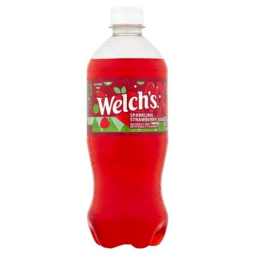 Welch's 20 fl. oz. Sparkling Soda Bottle (12, Strawberry)