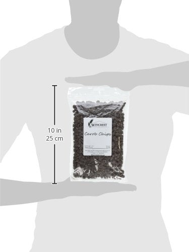 1 Lb Carob Chips - Sugar Sweetened